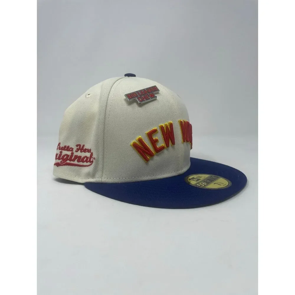 New Era New York Yankees x Big League Chew 59FIFTY Fitted Hat Mens Size 7 1/2‎